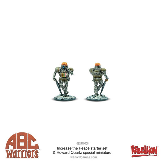 ABC Warriors: Howard Quartz 'Mr Ten Per Cent' - PROMO MINIATURE