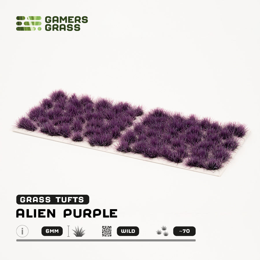 Alien Purple 6mm Tufts Wild