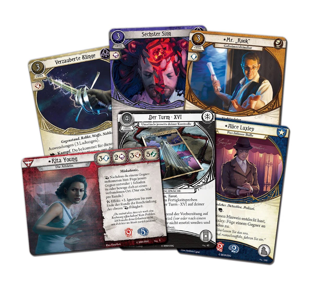 Arkham Horror: Das Kartenspiel - Der gebrochene Kreis (Ermittler-Erweiterung)