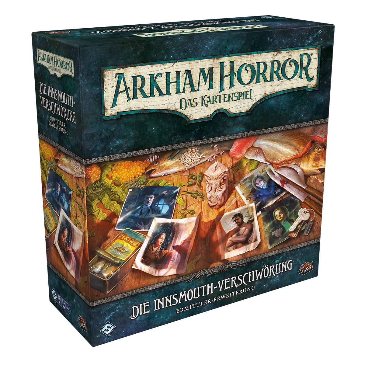 Preorder - Arkham Horror: Das Kartenspiel - Die Innsmouth-Verschwörung (Ermittler-Erweiterung)
