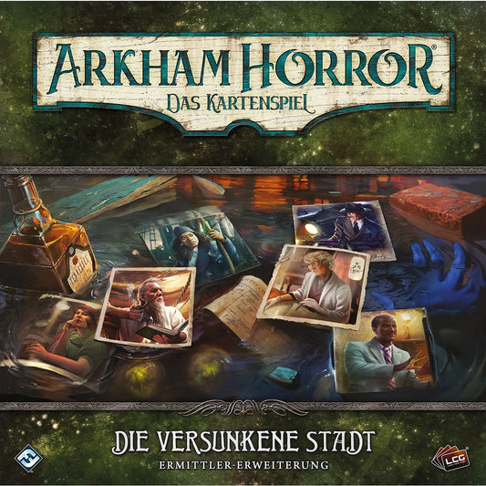 Arkham Horror: Das Kartenspiel - Die Versunkene Stadt (Ermittler-Erweiterung)