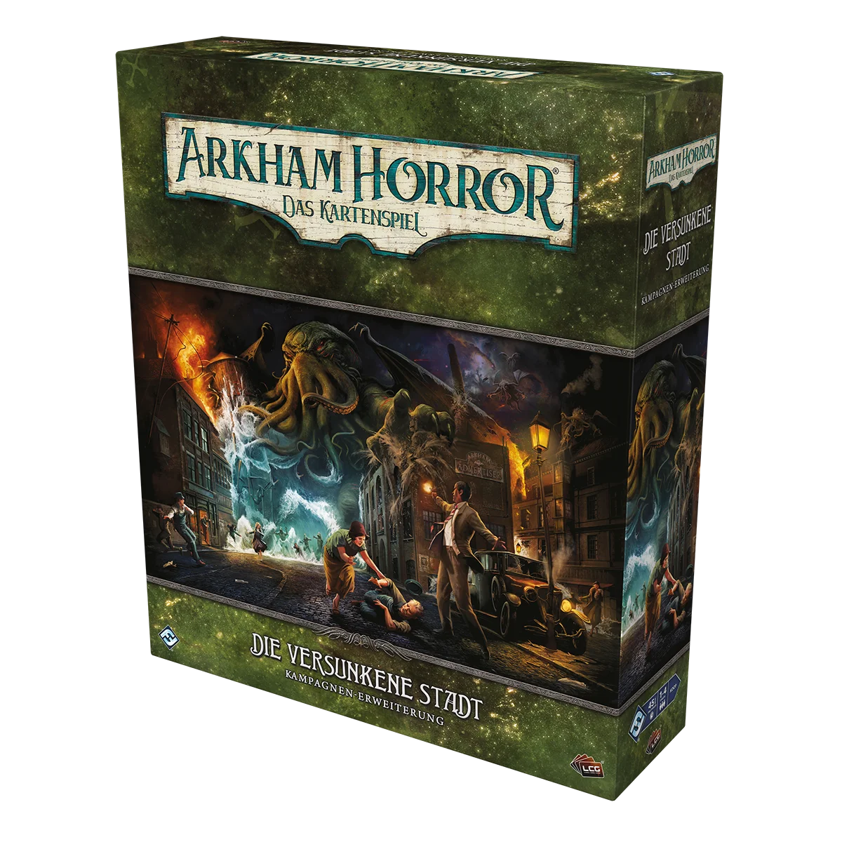 Arkham Horror: Das Kartenspiel – Die Versunkene Stadt (Kampagnen-Erweiterung)