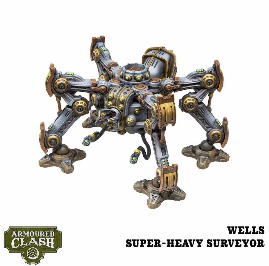 Preorder - Armoured Clash: Wells Battlegroup Set