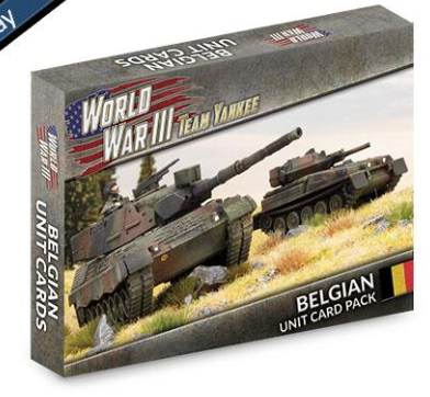 Belgian Unit Card Pack