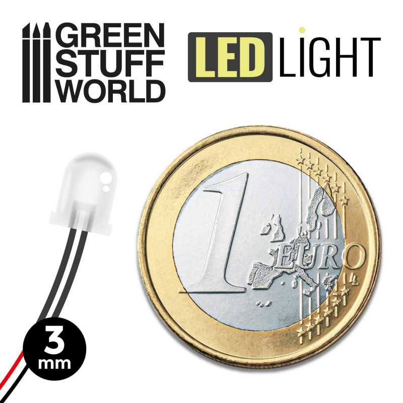 BLAUE LED-Leuchten - 3mm