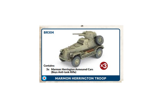 Marmon-Herrington Armoured Car Troop (x3)