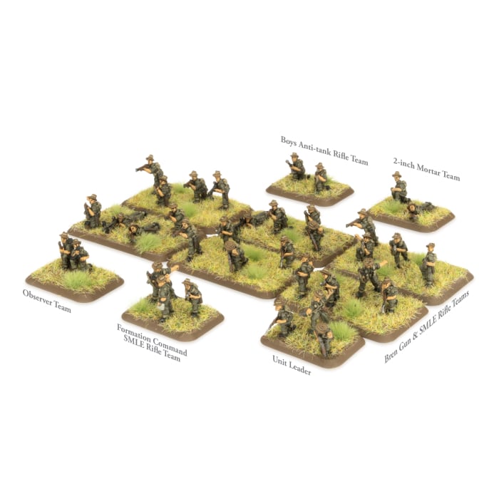 Rifle Platoon (Far East) (x36 figures)
