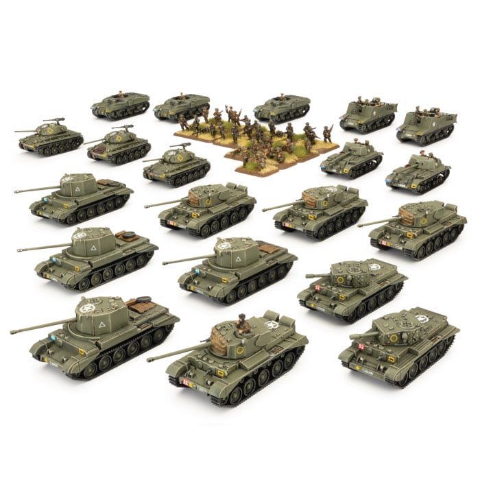 British Starter Force: Comet Armoured Squadron