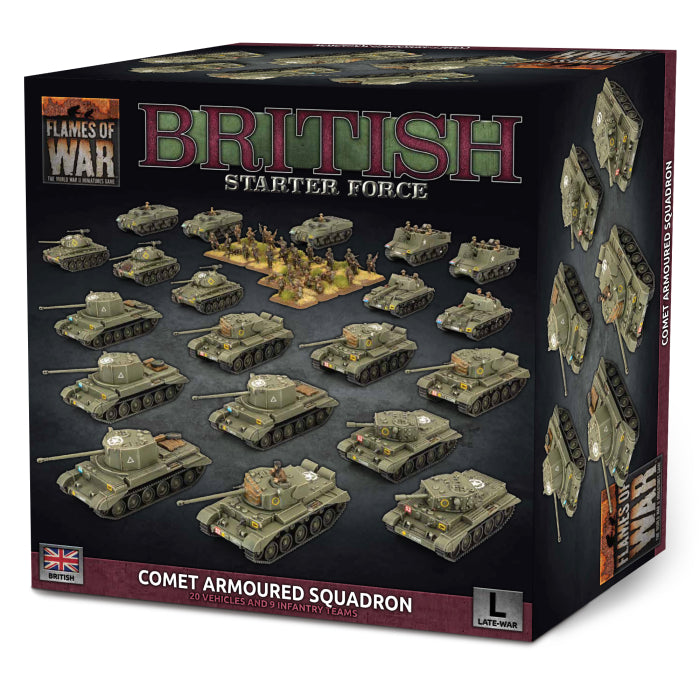 British Starter Force: Comet Armoured Squadron