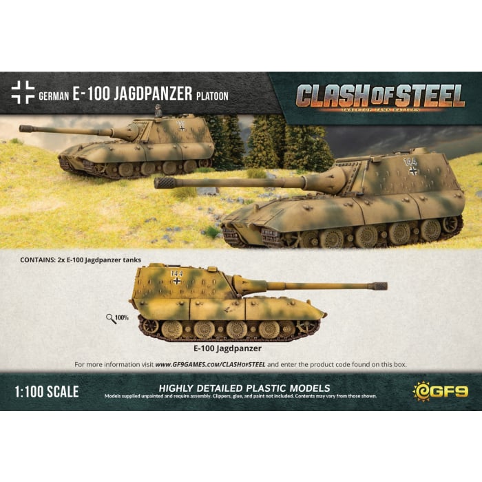 E-100 Jagdpanzer Heavy Platoon