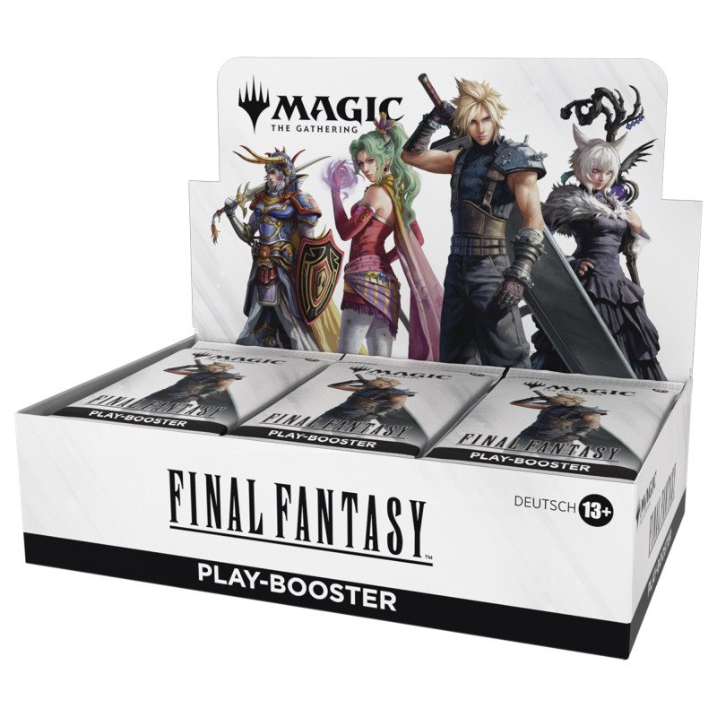 Magic TCG MTG - Final Fantasy Play Booster Display (30 Boosters) - DE