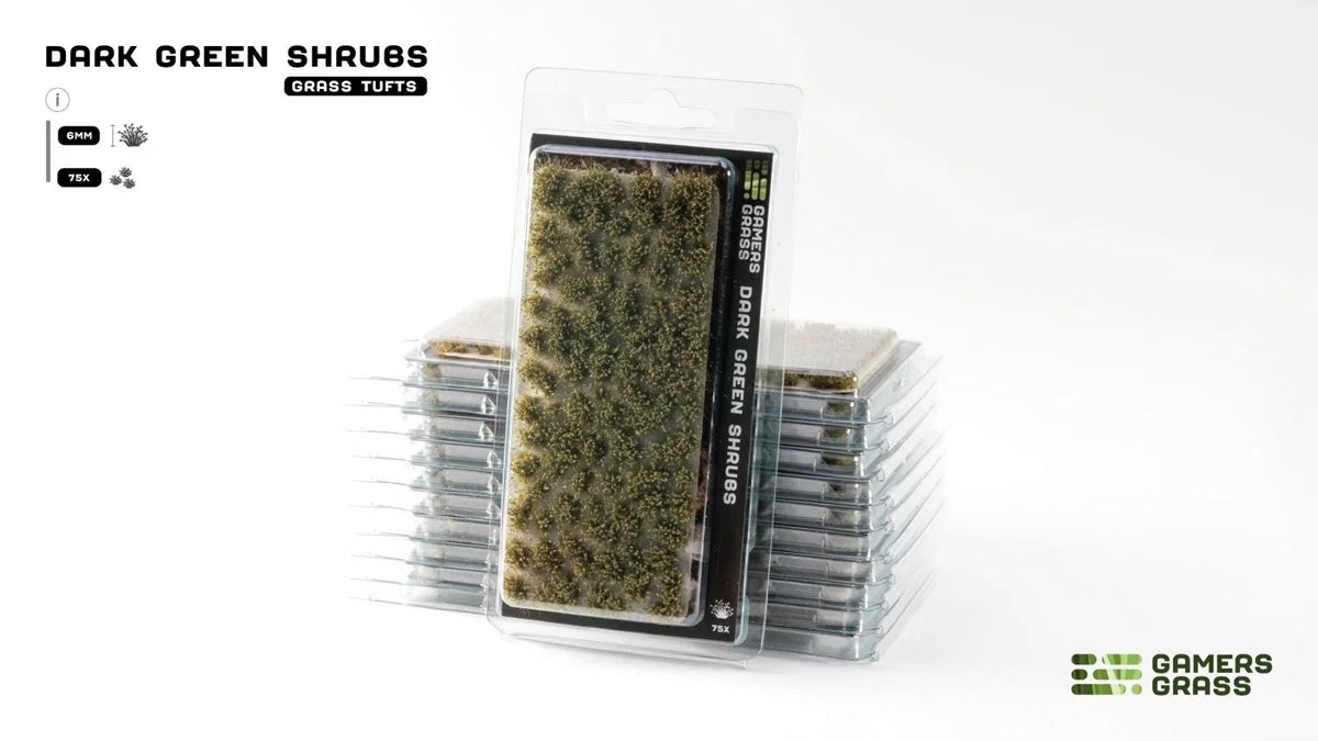 Dark Green Shrubs