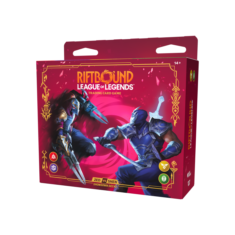 Preorder - Riftbound: League of Legends TCG - Vendetta Champion Deck Showdown: Zed vs Shen -1 Deck - - EN