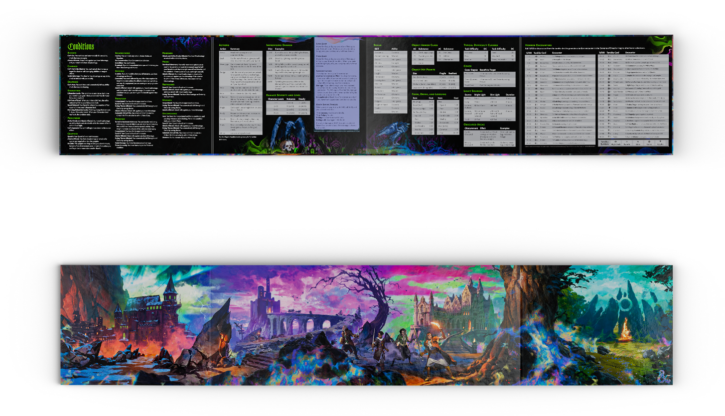 Preorder - D&D - Ravenloft: The Horrors Within Dungeon Master's Screen - EN