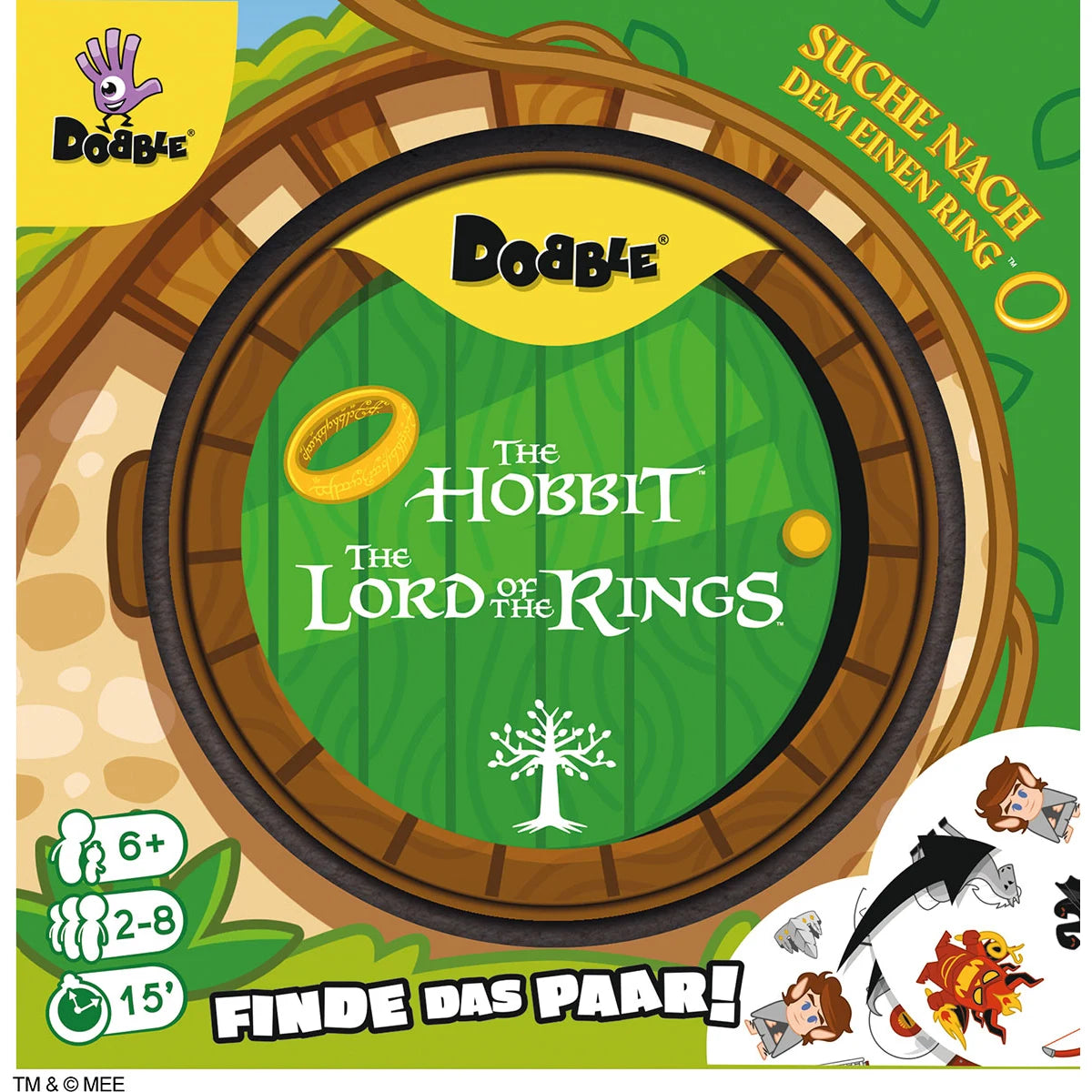 Preorder - Dobble Der Herr der Ringe