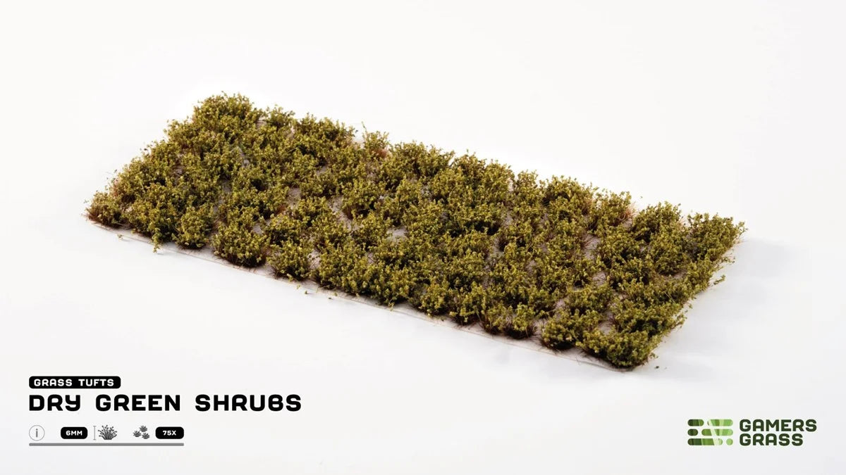 Dry Green Shrubs WILD