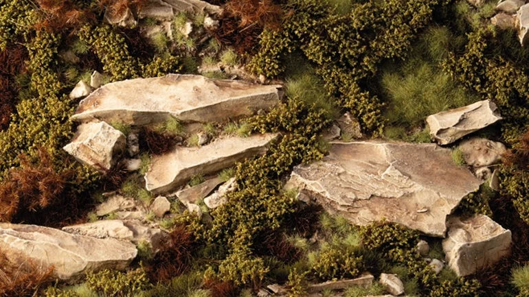 Dry Green Shrubs WILD