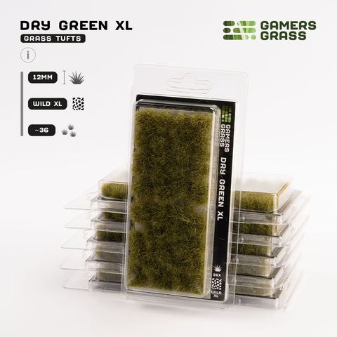 Dry Green XL 12mm Tufts Wild XL