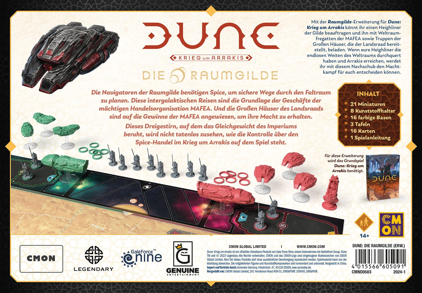 Preorder - Dune: Krieg um Arrakis – Die Raumgilde