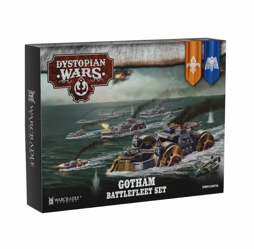 Preorder - Dystopian Wars: Gotham Battlefleet Set