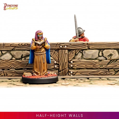 Dwarven Mine Half-Height Walls