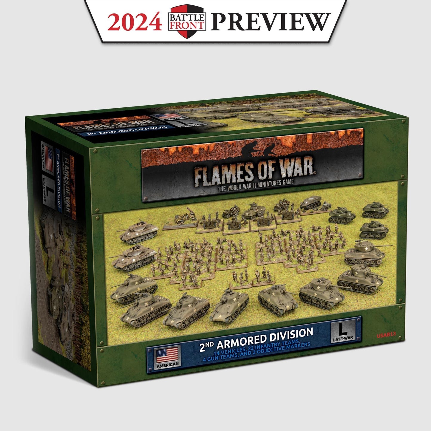 Preorder - 2nd Armored Division Army Box