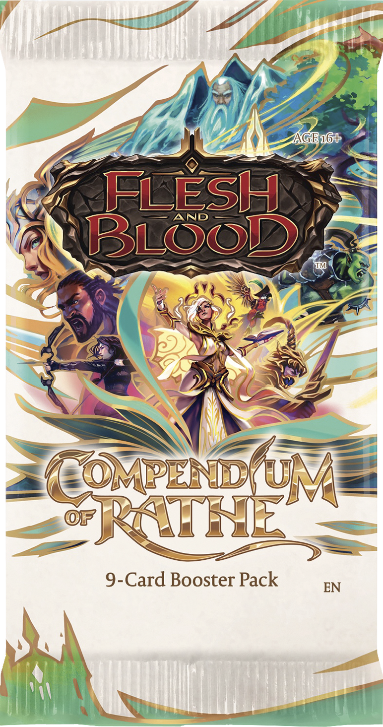 Flesh and Blood TCG - Compendium of Rathe Booster Display (24 boosters) - EN