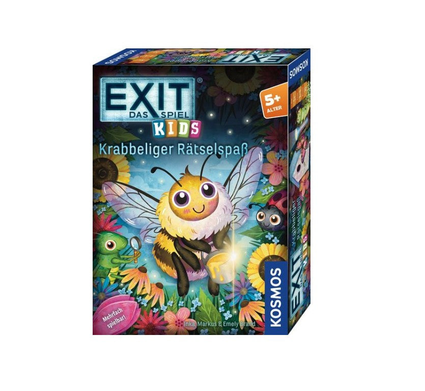 EXIT® Kids Krabbeliger Rätselspaß