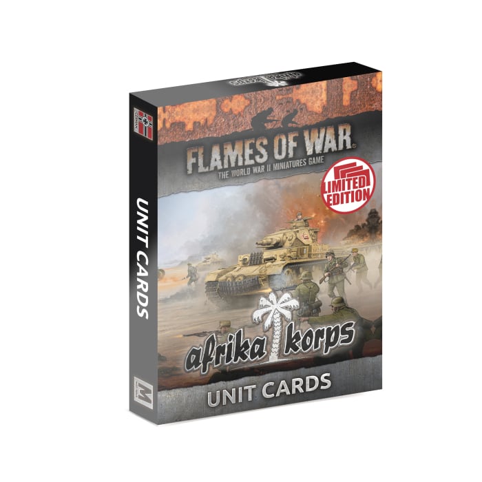 Afrika Korps Unit Cards