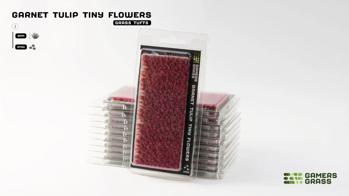 Garnet Tulip Tiny Flowers