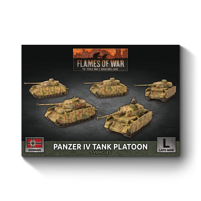 Panzer IV Tank Platoon (Plastic)