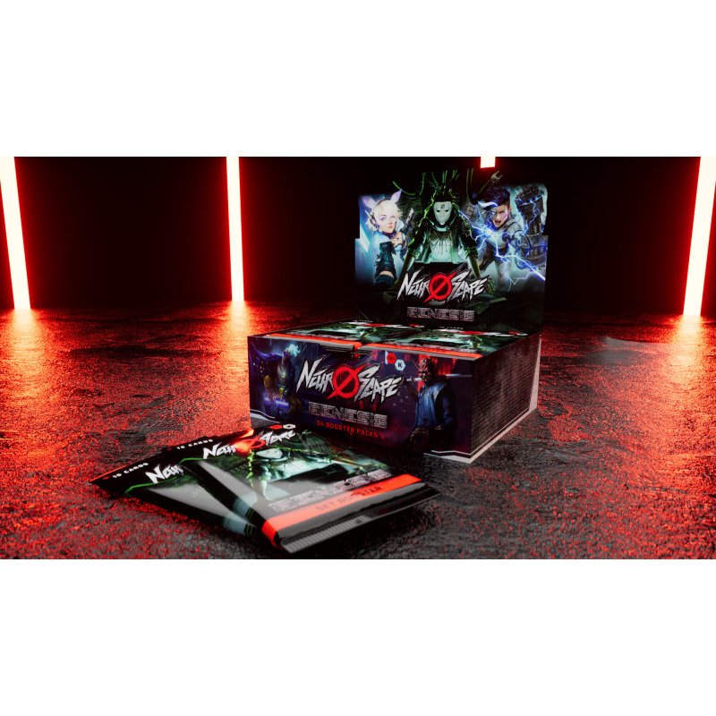 Preorder - Neuroscape TCG - Genesis Unlimited Booster Display (24 Boosters) - EN