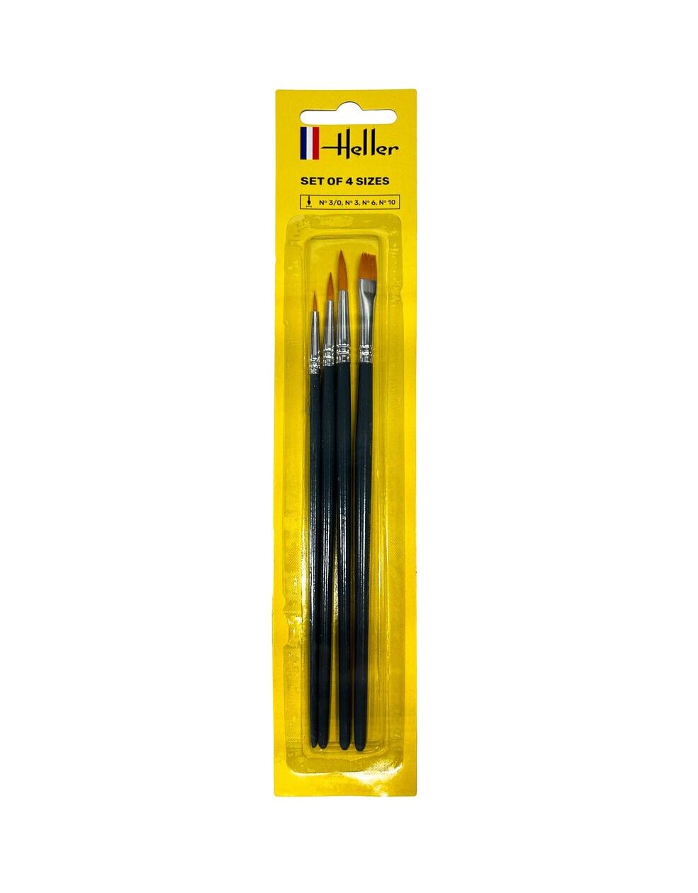 Heller: Brush Set No. 3/0-3-6-10