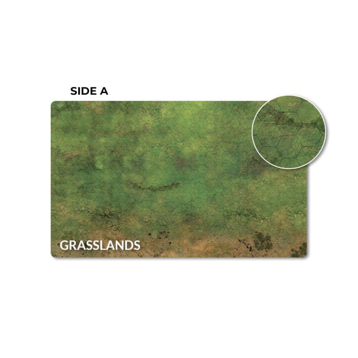 Preorder - Hextech Grasslands / Arid Urban Gaming Mat