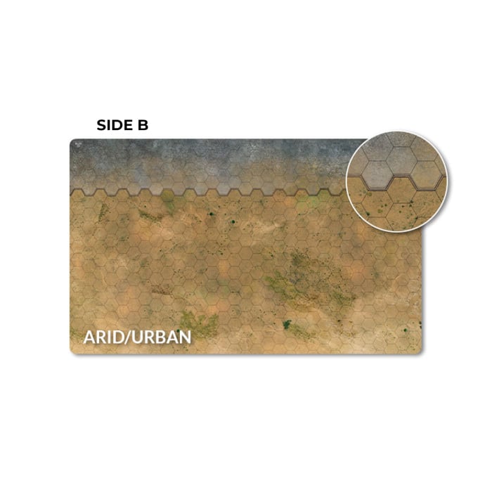 Preorder - Hextech Grasslands / Arid Urban Gaming Mat