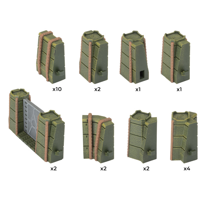 Dropbase Delta Fortress Walls (x26)