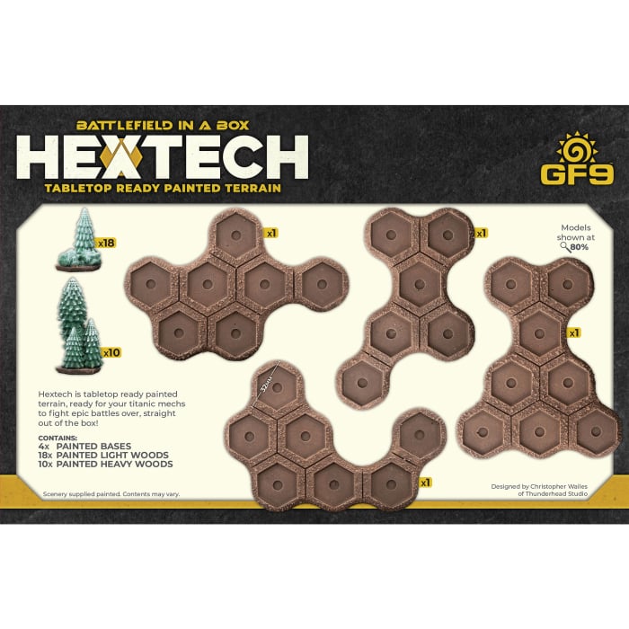 Hextech Winter Light & Heavy Woods (x4 new bases)