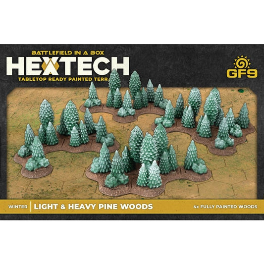 Hextech Winter Light & Heavy Woods (x4 new bases)