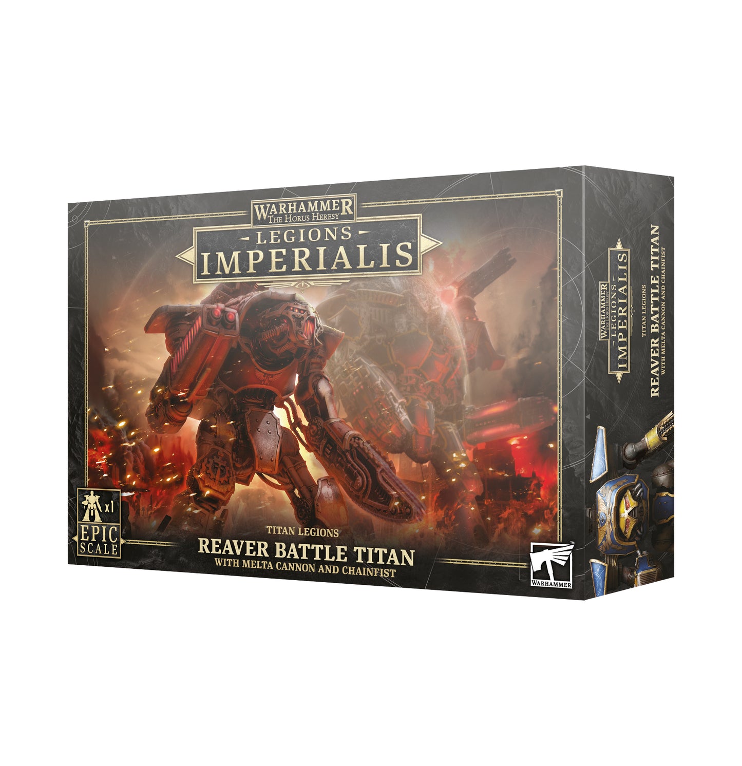 LEGIONS IMPERIALIS: REAVER TITAN W/MELTA CANNON