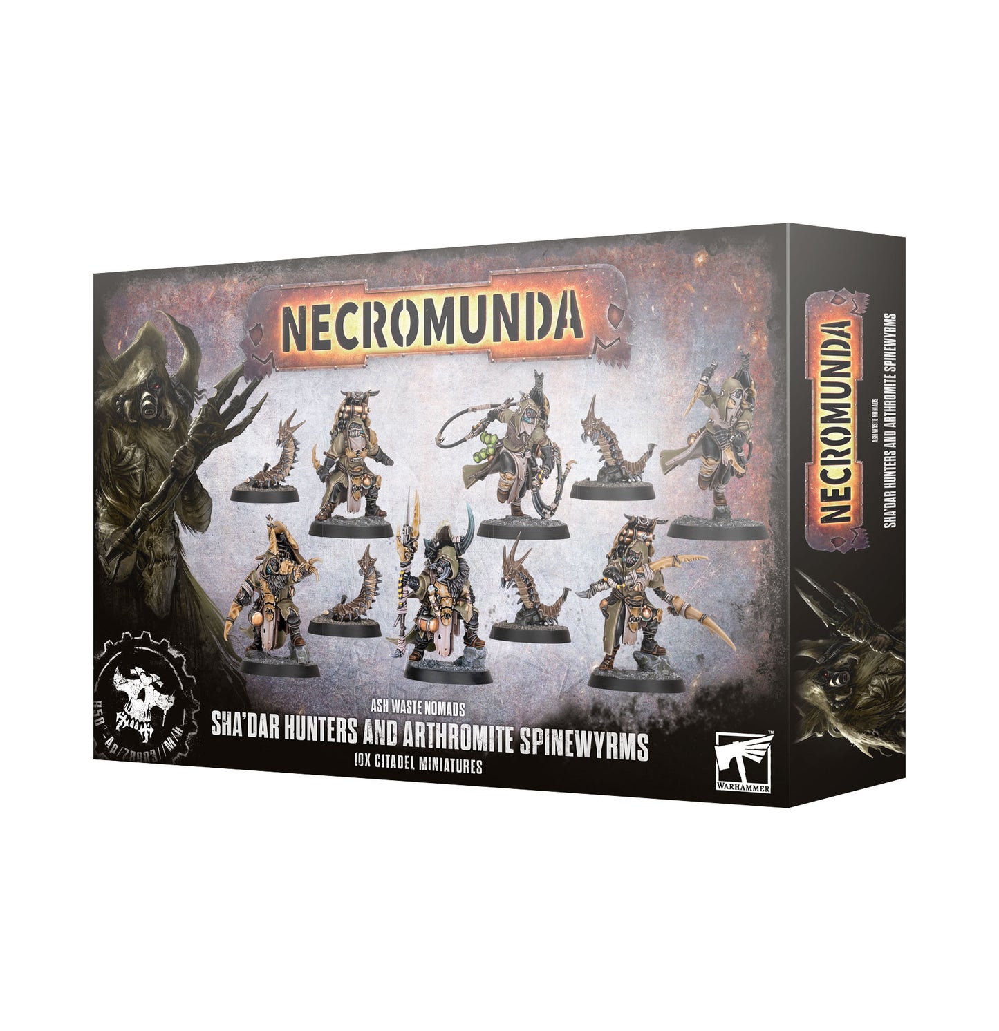 Preorder - Necromunda: Ash Wastes Sha'dar Hunters Arthromite Spinewyrms