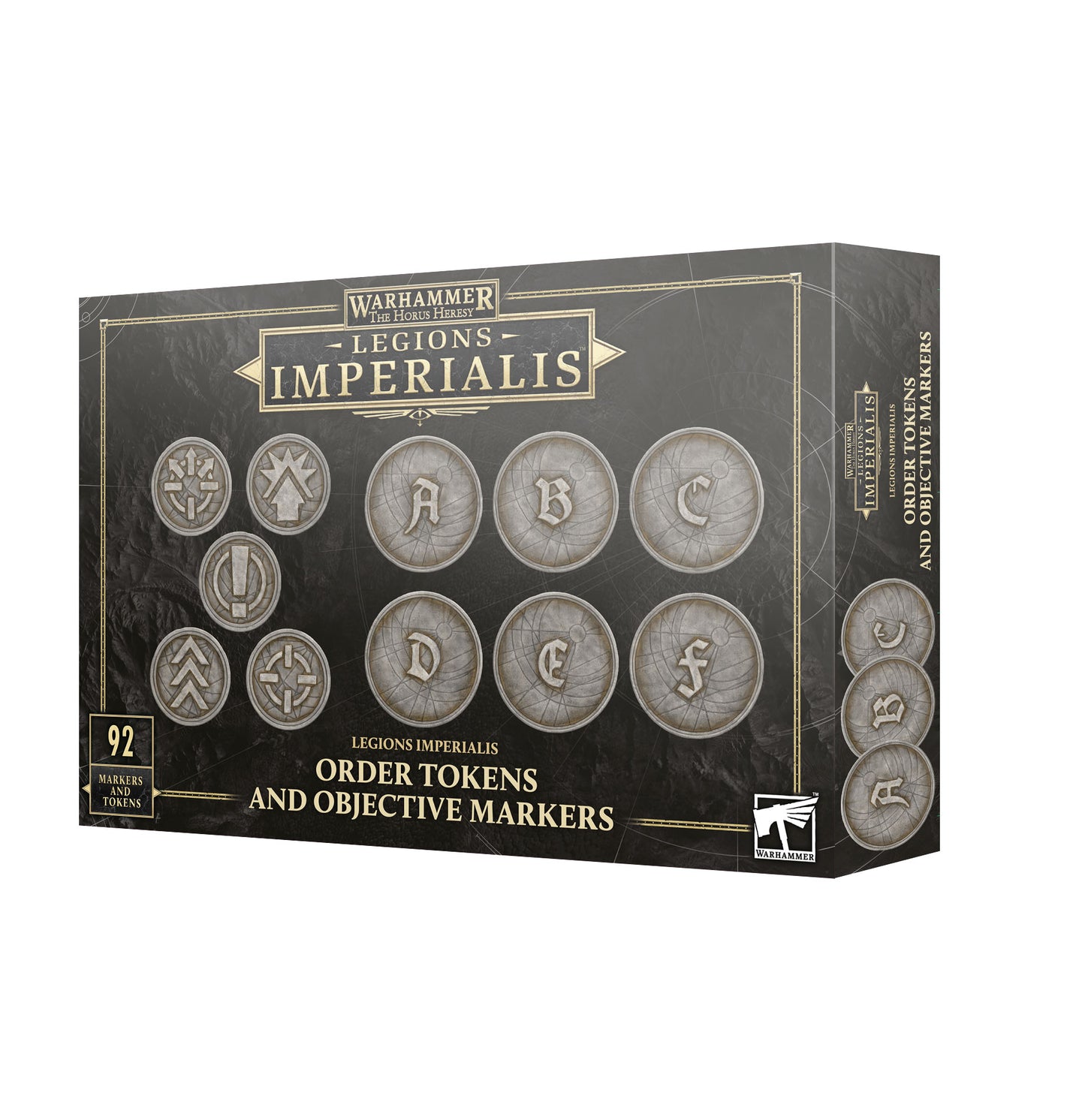 Preorder - Warhammer: Legions Imperialis Order Tokens Objectives Markers