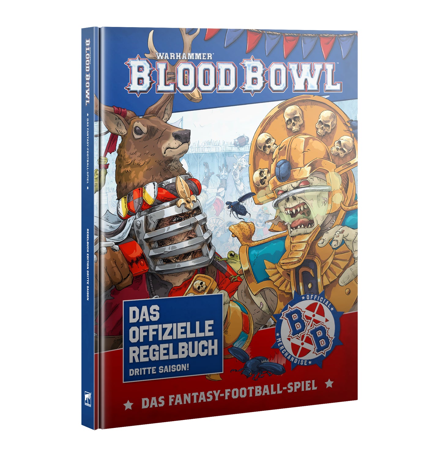Preorder - Blood Bowl: The Official Rulebook – Third Season Edition! (Englisch)