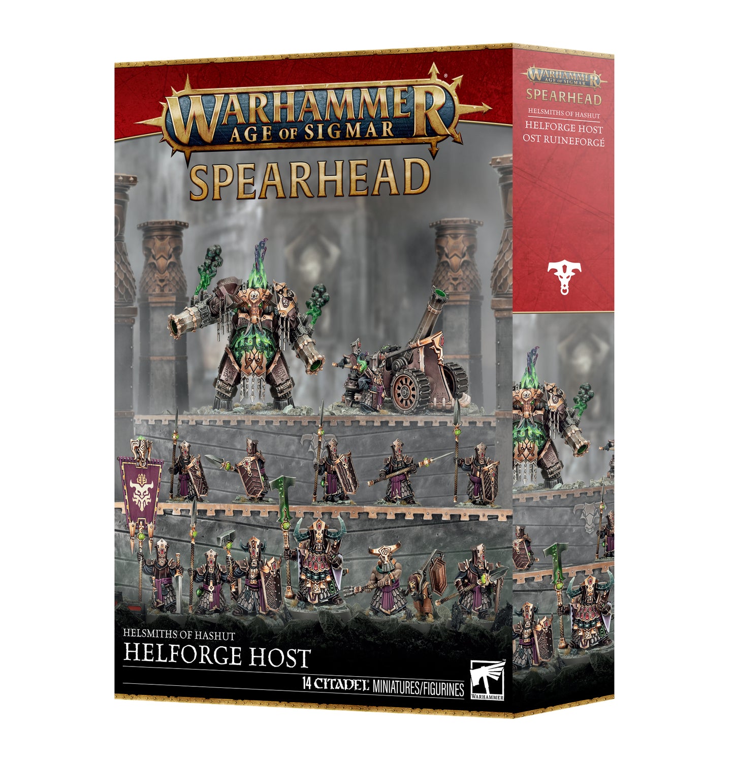 Preorder - Spearhead Helsmiths of Hashut Helforge Host