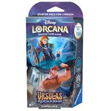 Disney Lorcana TCG Ursulas Rückkehr- Starter Deck Saphir und Stahl (Deutsch)