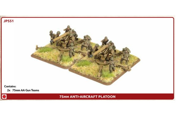 75mm Heavy Anti-aircraft Platoon (x2)