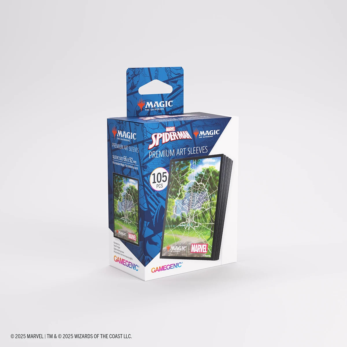 Preorder - Magic: The Gathering | Marvel's Spider-Man Premium Art Sleeves - Spider-Man Forest