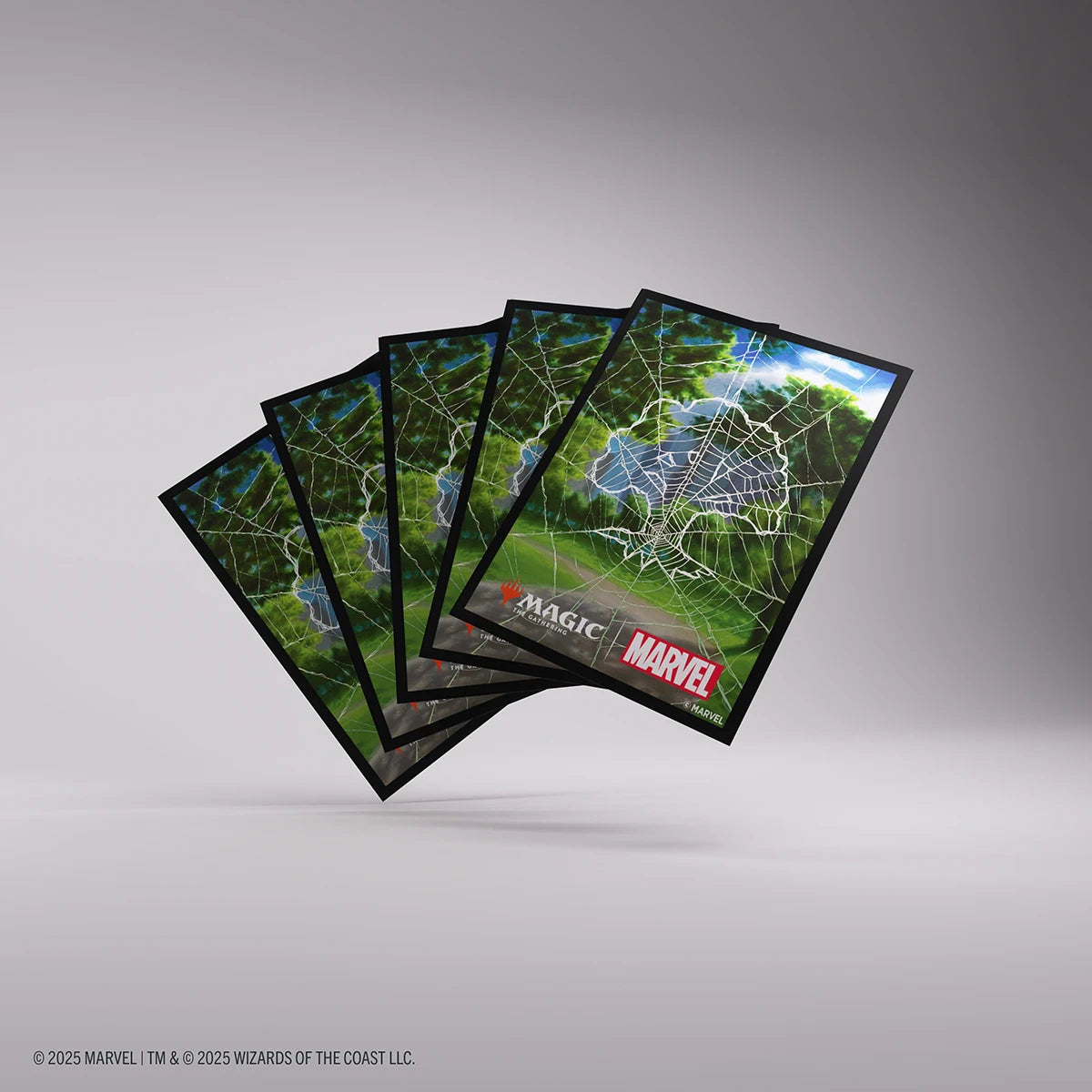 Preorder - Magic: The Gathering | Marvel's Spider-Man Premium Art Sleeves - Spider-Man Forest