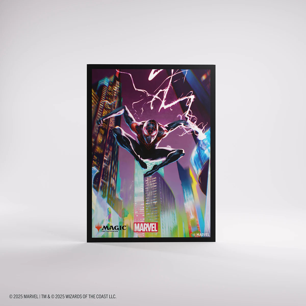 Preorder - Magic: The Gathering | Marvel's Spider-Man Premium Art Sleeves - Spider-Man Miles Morales