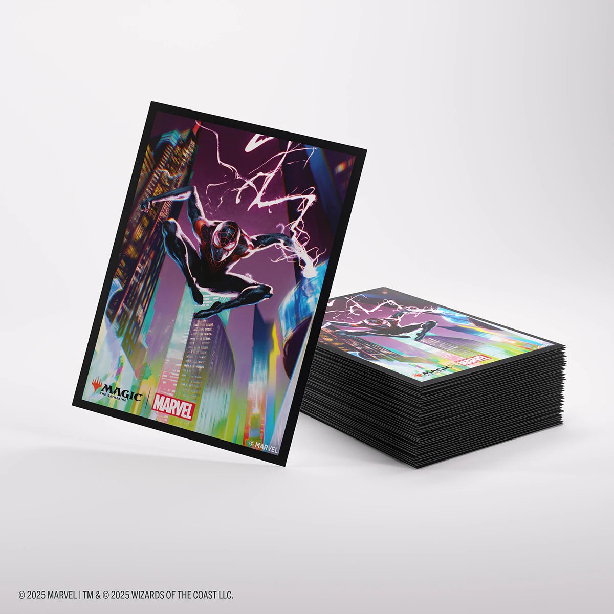 Preorder - Magic: The Gathering | Marvel's Spider-Man Premium Art Sleeves - Spider-Man Miles Morales