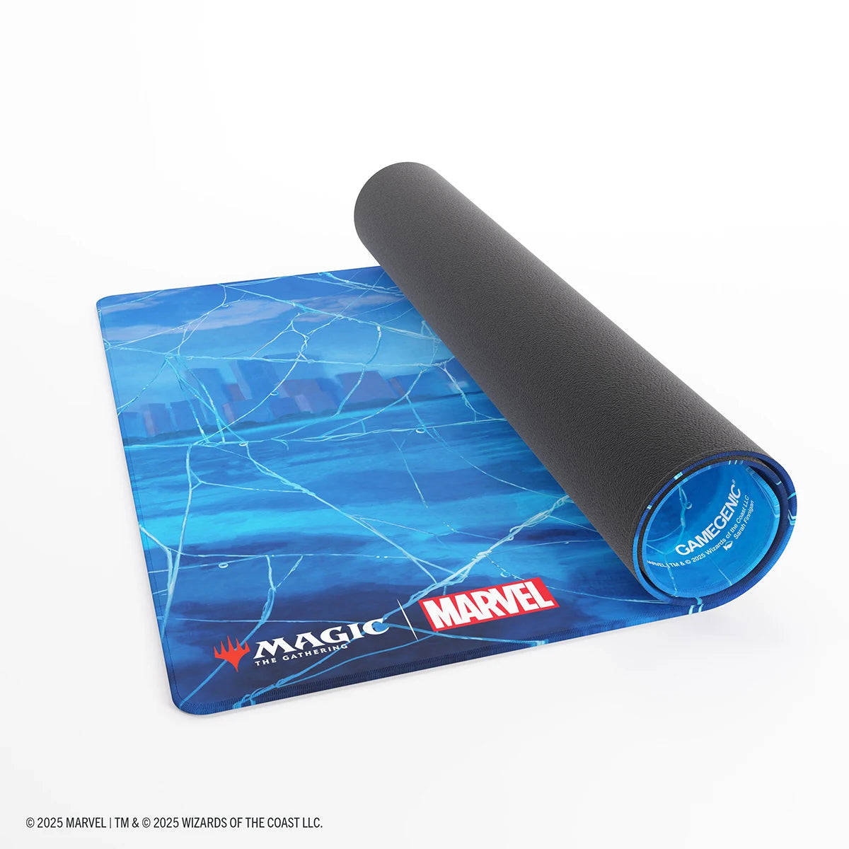 Preorder - Magic: The Gathering | Marvel's Spider-Man Shiny Playmat - Spider-Man Island